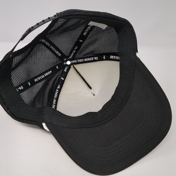Drink More Coffee Snapack Rope Trucker Hat Black One Size Dutch Bros - Picture 6 of 8